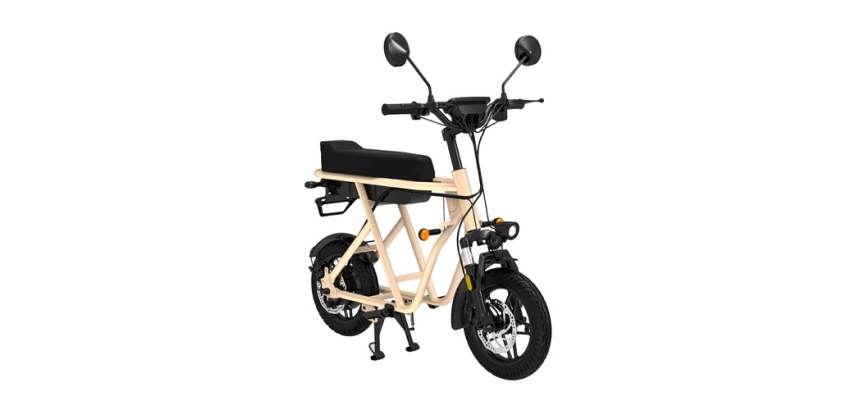 Draisienne électrique Wispeed WIMOB SCOOT SABLE – CYCLOMOBILE HOMOLOGUE ROUTE