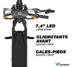 Draisienne électrique Wispeed WIMOB SCOOT NOIR – CYCLOMOBILE HOMOLOGUE ROUTE