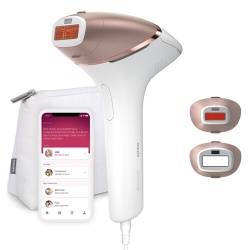 Epilation semi-définitive Philips BRI945 Lumea série 8000 IPL BLANC