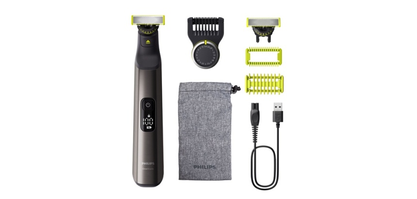 Tondeuse homme Philips QP6552/15 One Blade Pro 360 Visage + Corps