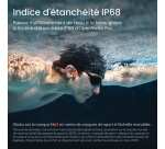 Casque audio Shokz CONDUCTION OSSEUSE OPENSWIM PRO CORAILBLUE CHARGE SANS FIL