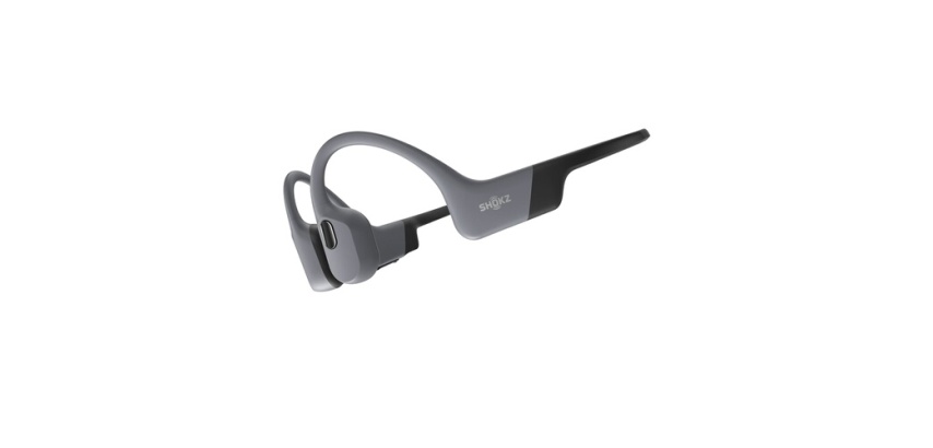 Casque audio Shokz CONDUCTION OSSEUSE OPENSWIM PRO GRIS CHARGE SANS FIL