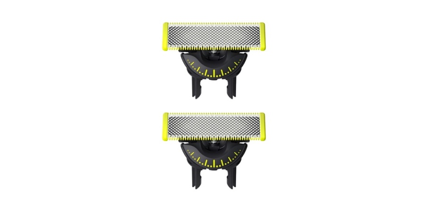 Accessoire rasage Philips Pack 2 Lames de remplacement Tondeuse OneBlade 360 QP420/50 Gris