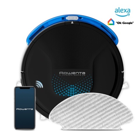 Aspirateur robot Rowenta X-Plorer Serie 45 Aspire et Lave RR8275WH Reconditionné