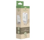 Chargeur pour téléphone mobile Greenjoy Embout secteur USB 12W 2,4A Blanc