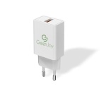 Chargeur pour téléphone mobile Greenjoy Embout secteur USB 12W 2,4A Blanc