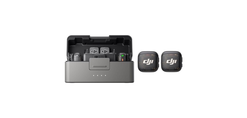 Microphone Dji Mic 3 2 TX + 1 RX + Charging Case