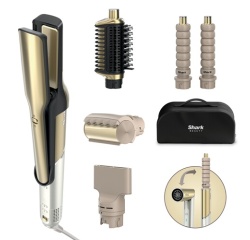Brosse coiffante Shark Glam HD6051SEU Doré