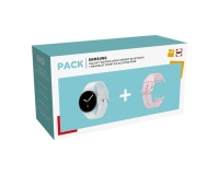Montre connectée Samsung Pack Galaxy Watch8 40mm argent BT + Bracelet Rose