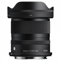 Objectif à Focale fixe Sigma 12MM F1.4 DC POUR RF MOUNT CTP