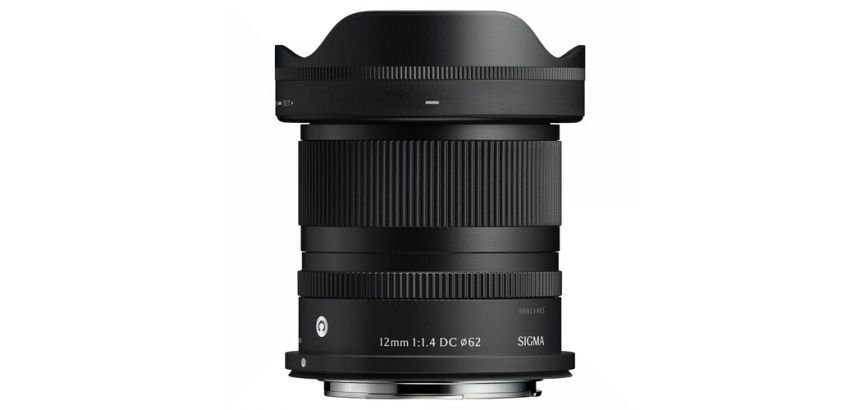 Objectif à Focale fixe Sigma 12MM F1.4 DC POUR RF MOUNT CTP