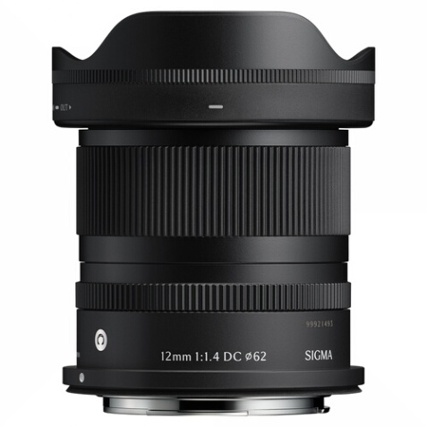 Objectif à Focale fixe Sigma 12MM F1.4 DC POUR RF MOUNT CTP