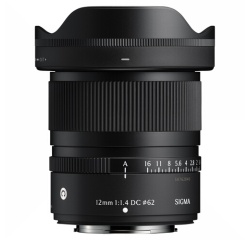 Objectif à Focale fixe Sigma 12MM F1.4 DC POUR FUJI X MOUNT CTP