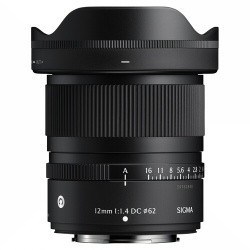 Objectif à Focale fixe Sigma 12MM F1.4 DC POUR FUJI X MOUNT CTP
