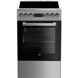 Cuisinière vitrocéramique Beko FSM57300GX Acier
