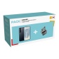 Smartphone Samsung Pack Galaxy S25 128Go Noir Absolu + Buds3 Argent