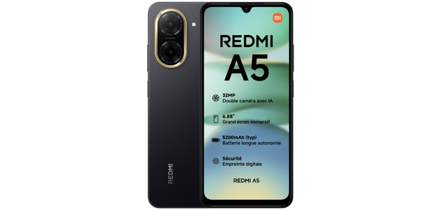 Smartphone Xiaomi Redmi A5 3/64 Noir