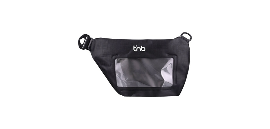 Pochette tour de cou Tnb Sacoche etanche smartphone jusqu''a 7'''' - IPX8 - Flottante - Sangle ajustable - Coul. Noir