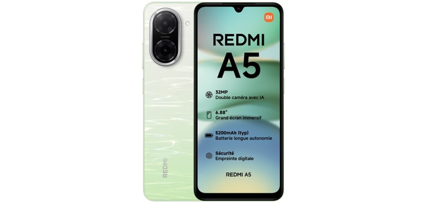Smartphone Xiaomi Redmi A5 3/64 Vert