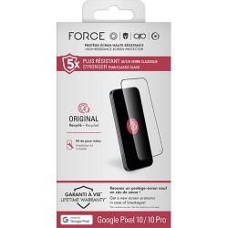 Protection d'écran pour smartphone Forceglass Original Transparent pour Google Pixel 10 et Pixel 10 Pro