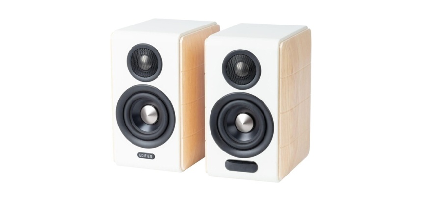 Enceinte connectée Hifi Edifier S880DB MkII Bois Clair vendues par paire