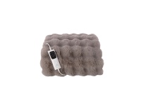 Couverture chauffante Dreamland HYGGE DAYS IMITATION FOURRURE CLOUDY MOKA 160X120CM