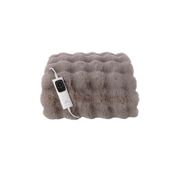 Couverture chauffante Dreamland HYGGE DAYS IMITATION FOURRURE CLOUDY MOKA 160X120CM
