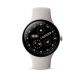 Montre connectée Google Pixel Watch 4 45 mm Bluetooth Argent Poli avec bracelet sport fluoroélastomère Porcelaine