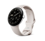 Montre connectée Google Pixel Watch 4 45 mm Bluetooth Argent Poli avec bracelet sport fluoroélastomère Porcelaine