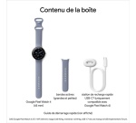 Montre connectée Google Pixel Watch 4 45 mm Bluetooth Gris satiné avec bracelet sport fluoroélastomère Gris Quartz