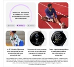 Montre connectée Google Pixel Watch 4 41 mm 4G Noir Mat avec bracelet sport fluoroélastomère Noir Volcanique