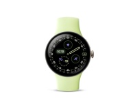 Montre connectée Google Pixel Watch 4 41 mm Bluetooth Doré avec bracelet sport fluoroélastomère Vert Citron