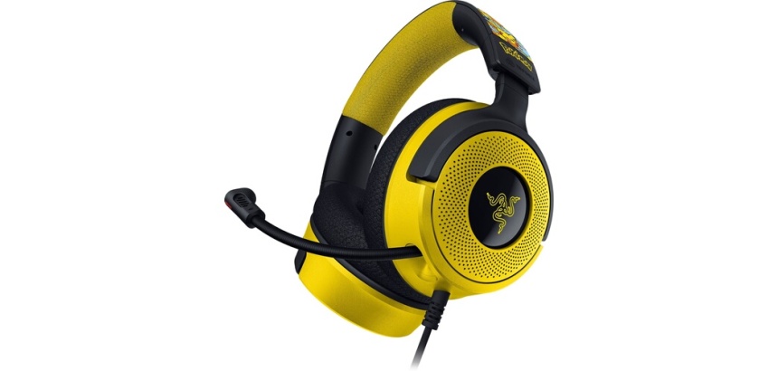 Casque PC Razer Gaming filaire Kraken V4 X Pokémon Kanto Starters Edition