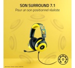 Casque PC Razer Gaming filaire Kraken V4 X Pokémon Kanto Starters Edition