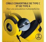 Casque PC Razer Gaming filaire Kraken V4 X Pokémon Kanto Starters Edition