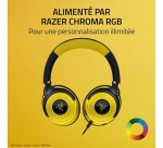 Casque PC Razer Gaming filaire Kraken V4 X Pokémon Kanto Starters Edition