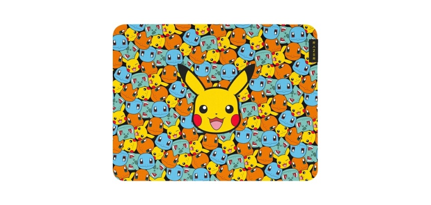 Tapis de souris Razer gaming Gigantus V2 Medium Pokémon Kanto Starters Edition