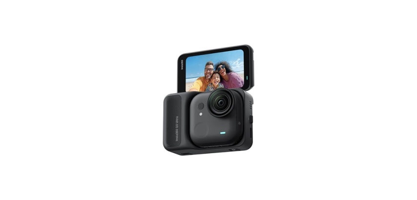 Caméscope Insta360 Kit Standard Caméra sport Insta360 GO Ultra Noir