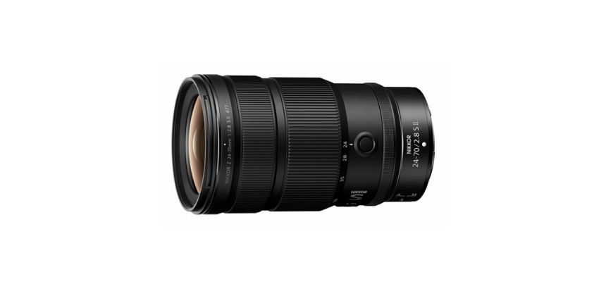 Objectif zoom Nikon hybride NIKON NIKKOR Z 24-70 mm f/2.8 II S Noir pour Monture Nikon Z
