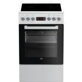 Cuisinière vitrocéramique Beko fse57302gwc