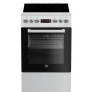 Cuisinière vitrocéramique Beko fse57302gwc
