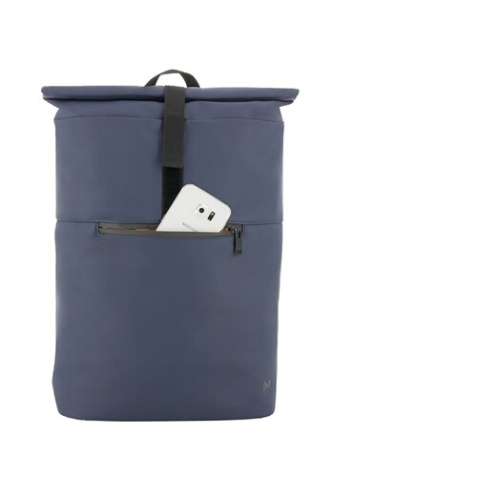 Sac à dos pour ordinateur portable Mobilis Roll Top 14-16" - 16L - Bleu foncé