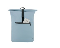 Sac à dos pour ordinateur portable Mobilis Roll Top 14-16" - 16L - Bleu clair