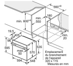 Four encastrable Bosch HBA572BB4