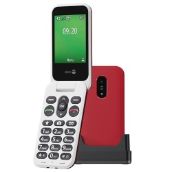 Téléphone portable Doro Leva E22 2,8" 4G Nano SIM Rouge