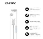 Ecouteurs Sony Intra téléphonie Blanc - USB-C