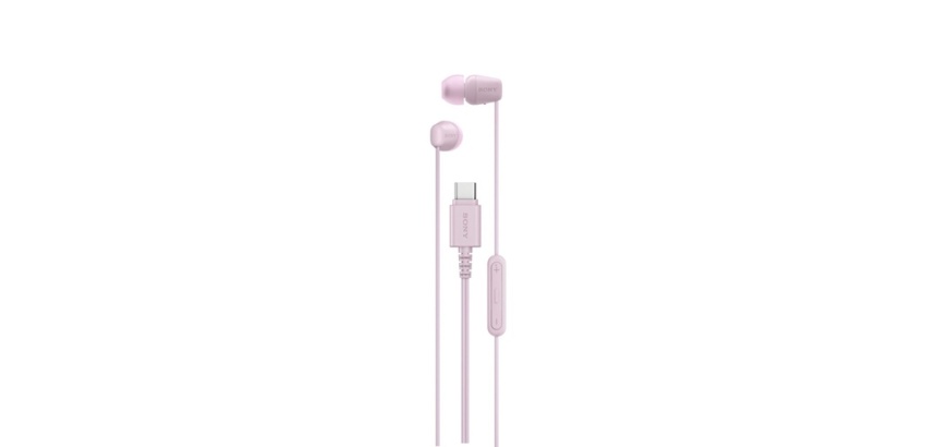 Ecouteurs Sony Intra téléphonie Rose - USB-C