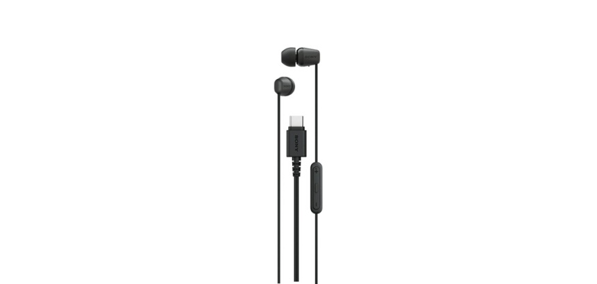 Ecouteurs Sony Intra téléphonie Noir - USB-C