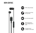 Ecouteurs Sony Intra téléphonie Noir - USB-C