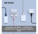 Ecouteurs Sony Intra téléphonie Noir - USB-C